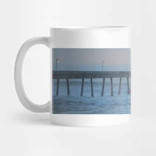 Pacifica Pier in Storm. Mug